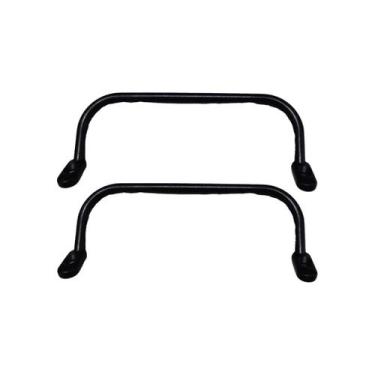 Imagem de Alça Lateral para Bandeja Jogo 2 Unidades 90x30mm Artesanato - ATACADÃ