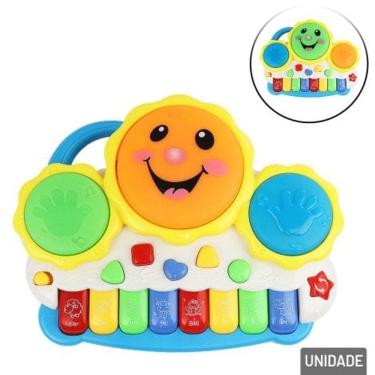 Imagem de Teclado Musical Com Bateria E Som Akt4518