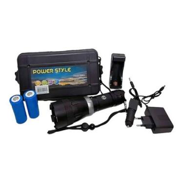 Imagem de Lanterna Mergulhador Led Com 2 Pilha 26650 - NoBrand