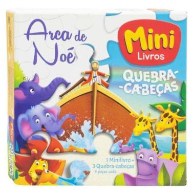 Imagem de Mini Livros - Arca de Noé - Quebra Cabeças