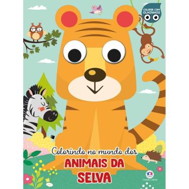 Imagem de Colorindo no mundo dos animais da selva