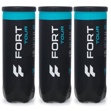 Imagem de Bola de Tênis Fort Tour - Pack com 3 Tubos