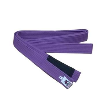 Imagem de Faixa de Jiu Jitsu A0 ao A4 com Ponteira Escolha a Cor Keiko, Roxo, A0