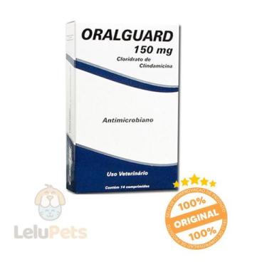 Imagem de Oralguard 150mg 14 comp Antimicrobiano para Cachorro Cepav
