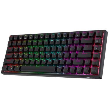 Imagem de Teclado mecânico rk royal kludge RK84 Wireless rgb 75%