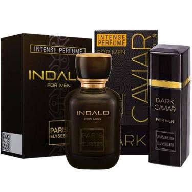 Imagem de Kit Indalo Masculino E Dark Caviar - Paris Elysees - Paris Elysses