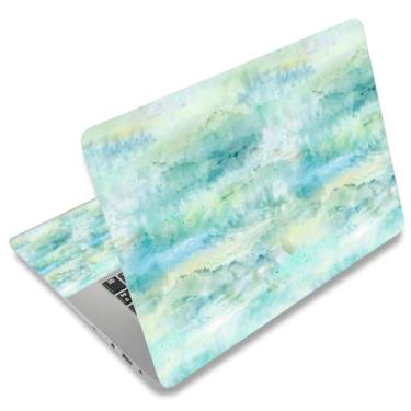 Imagem de Adesivo para laptop 12,1 13 13,3 14 15 15,6 polegadas adesivo universal reutilizável para netbook decalque protetor de arte para notebook por AORTDES (AD-NEK-89 pintura de paisagem)