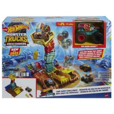 Imagem de Pista Hot Wheels Monster Trucks Arena Smashers - Mattel Hnb94