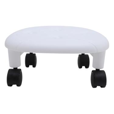 Imagem de Sede Com Rolo Baixo, Fezes Curtas Com Rodas para Estudo de Quarto Sala, Material de Abdominais Resistentes, Sem Substâncias Nocivas, Fácil de Se Movimentar, Ideal para Uso