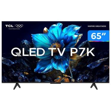 Imagem de Smart TV 65" TCL 4K UHD QLED 65P7K Google TV AiPQ Google Assistente 3 