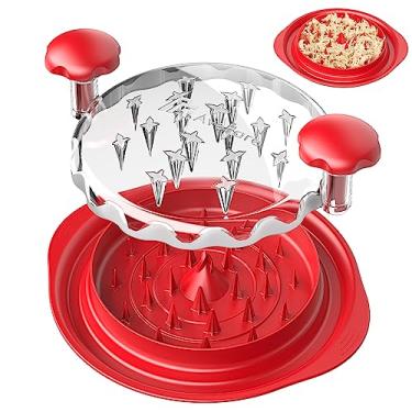 Imagem de Triturador profissional de frango da AveFare, ferramenta de trituração de peito de frango visível de 27,4 cm, máquina trituradora de carne grande – cabo ergonômico, lavável na lava-louças