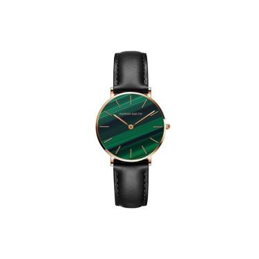 Imagem de Relógio Feminino Hm-cc36 Pulseira De Couro Preto