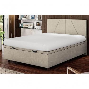 Imagem de Base Cama Box Baú Viúva Linho Skybox Bege