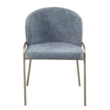 Imagem de Poltrona Estofada com Base Fixa em Aço Carbono Pintura Automotiva – Liz Exclusiva