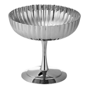 Imagem de Ioensy Recipiente para copo de sorvete reutilizável de aço inoxidável multiuso para sobremesa, tigela de sorvete para calda de doces, e iogurte