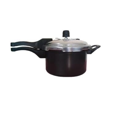 Imagem de Panela de Pressão fechamento externo 2,5 litros Alusol Grafite Antiaderente