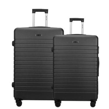Imagem de Conjunto 2 Peças Mala Viagem P 10kg + M 23kg 360º Abs Mundi Athenas MD