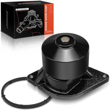 Imagem de A-Premium Bomba de água do motor com junta compatível com Ford F-650, F-750 & Bering MD23M, MD26M & Blue Bird & El Dorado & Freightliner & Kenworth & Peterbilt & Sterling Truck & Thomas & Workhorse