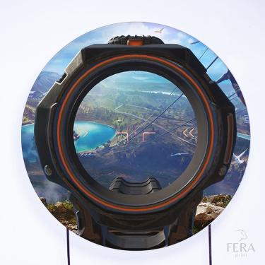 Imagem de Painel Decorativo para Festa 1,80x1,80 metros Vesti Fácil com Elástico Gamers - Fera Print