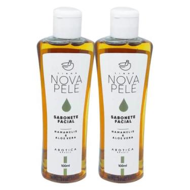 Imagem de Kit Sabonete Nova Pele Limpeza Facial Profunda (2 unidades) - A Botica