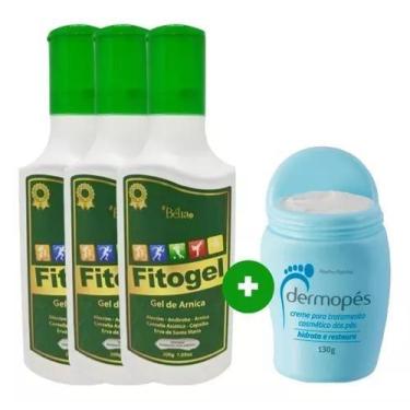 Imagem de kIT 3 Gel de arnica para dor no corpo + Creme para rachaduras - Bélia