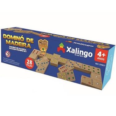 Imagem de Jogo Domino em Madeira Xalingo 5158.7