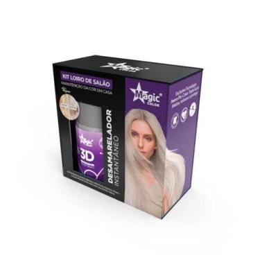 Imagem de Magic Color Kit Loiro Salão PLATINUM BRANCO 100ml
