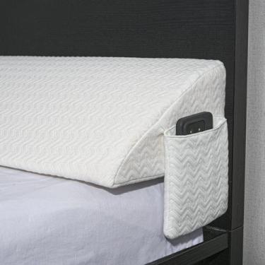 Imagem de Almofada Bed Wedge Vekkia King para cabeceira/colchão Gap