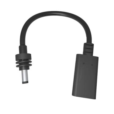 Imagem de TTingChic Mini cabo CC Starlink, 5,5 x 2,1 fêmea para macho adaptador USB C cabo conversor de energia (15 cm), conector de barramento à prova d'água IP67, mini extensão Starlink (DC-UsbC)