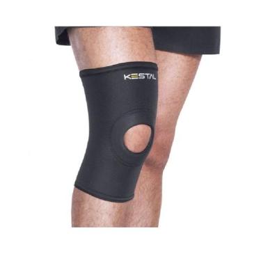 Imagem de Joelheira Longa Orifício e Suporte Patelar Kestal,  G