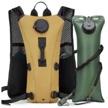 Imagem de ATBP Colete de hidratação para corrida, mochila tática 3L, para ciclismo, maratona, caminhada, mochila masculina e feminina