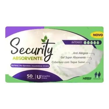 Imagem de Absorvente Geriátrico Pós Parto E Operatório Security 1 Pacote Com 50 