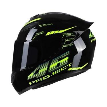Imagem de Capacete de Motocicleta Modular Flip Up - Segurança DOT - Unissex, BR-