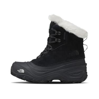 Imagem de THE NORTH FACE Bota de neve infantil Shellista Lace V isolada à prova d'água | Bota durável com costura selada, Tnf Preto/Tnf Preto, 15