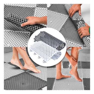 Imagem de 24 Tapete Piso Antiderrapante Estrado Pvc Banheiro Box Canil - Tribosh