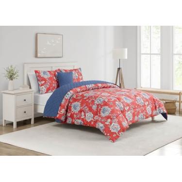 Imagem de Highline Bedding Co. Conjunto de edredom Zinnia King com 5 peças