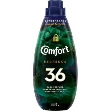 Imagem de Amaciante concentrado 36 segredos frasco com 1l Comfort, 36, 1L