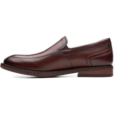 Imagem de Clarks - - Un Hugh Tênis masculino, Couro marrom., 37