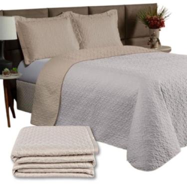 Imagem de Kit 2 Pçs Cobre Leito Solteiro Clara Dupla Face - MR Enxovais