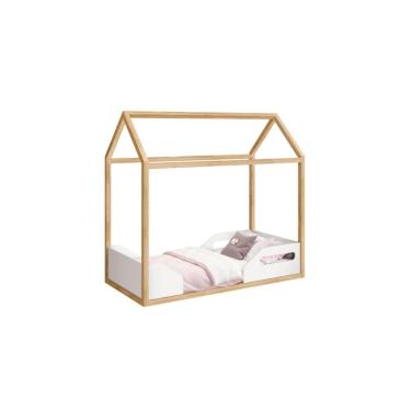 Imagem de Mini Cama Montessoriana Zoe Reller Casinha Madeira Infantil