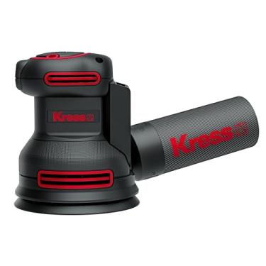 Imagem de Lixadeira Roto-Orbital Kress KUD20.9 20V Brushless | 125 mm, 3 Velocidades, Coletor de Pó, Sistema Velcro, Design Compacto e Antivibração | Não acompanha bateria