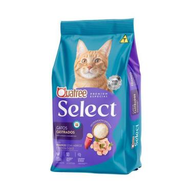Imagem de Quatree Select Gato Castrado Frango e Arroz 3Kg
