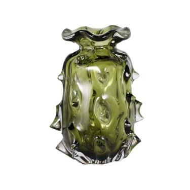 Imagem de VASO DECOR MURANO 12X20 CM VERDE ESMERALDA