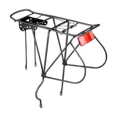 Imagem de Vaveren Suporte traseiro para bicicleta, suporte para cesto de mountain bike, peças universais, de carga, bagagem para entrega de alimentos, acessórios para, Versão com Furo Pequeno