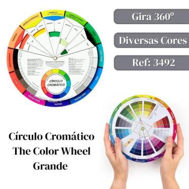 Imagem de Círculo Cromático The Color Wheel Grande 3492