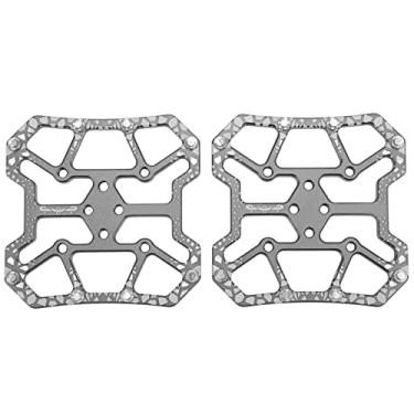 Imagem de Conversor de pedal sem clipes de bicicleta Pedal de disco de travamento Adaptador de plataforma Adaptador de alumínio Alumínio SPD de bicicleta Adaptador de pedal para bicicletas (Sua cor)