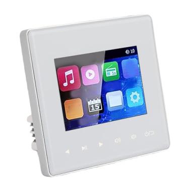 Imagem de Luocute Amplificador de Parede, Painel de Controle do Alto -falante de Teto Com Tela de Toque HD de 2,8 Polegadas, Rádio FM, Tempo de Folga, Painel de Controle de Tocadores de