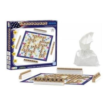 Imagem de Jogo Tabuleiro Palavras Cruzadas Em Inglês Crosswords Junges