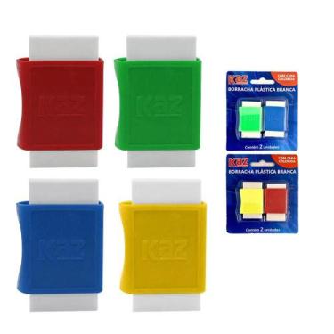 Imagem de Borracha plastica branca c.capa kz2000bl - KAZ