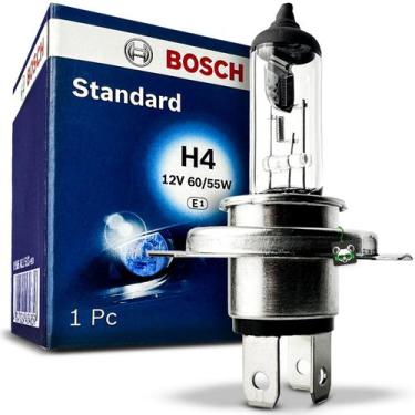Imagem de Lâmpada Automotiva Halógena H4 Pure Light 12V 60/55W Bosch